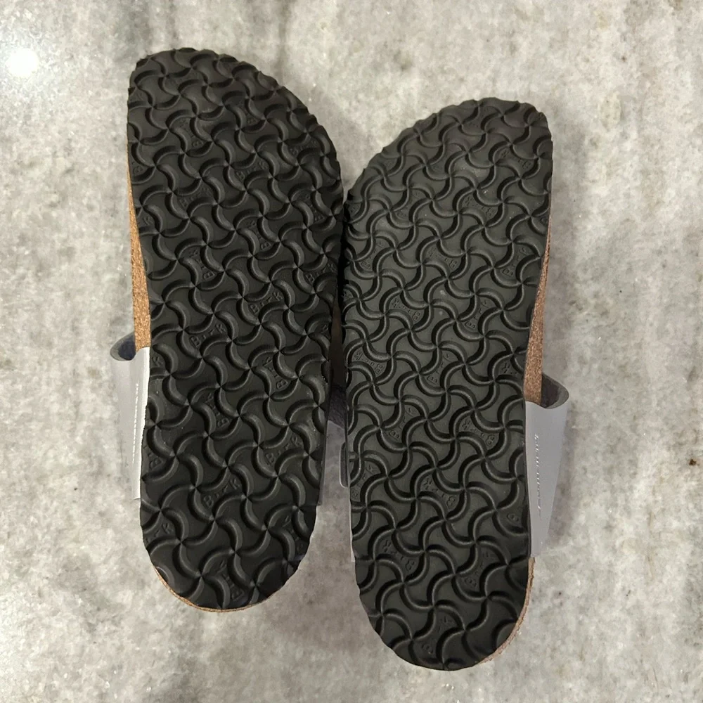 Birkenstock Kids Sandals - Silver and Brown